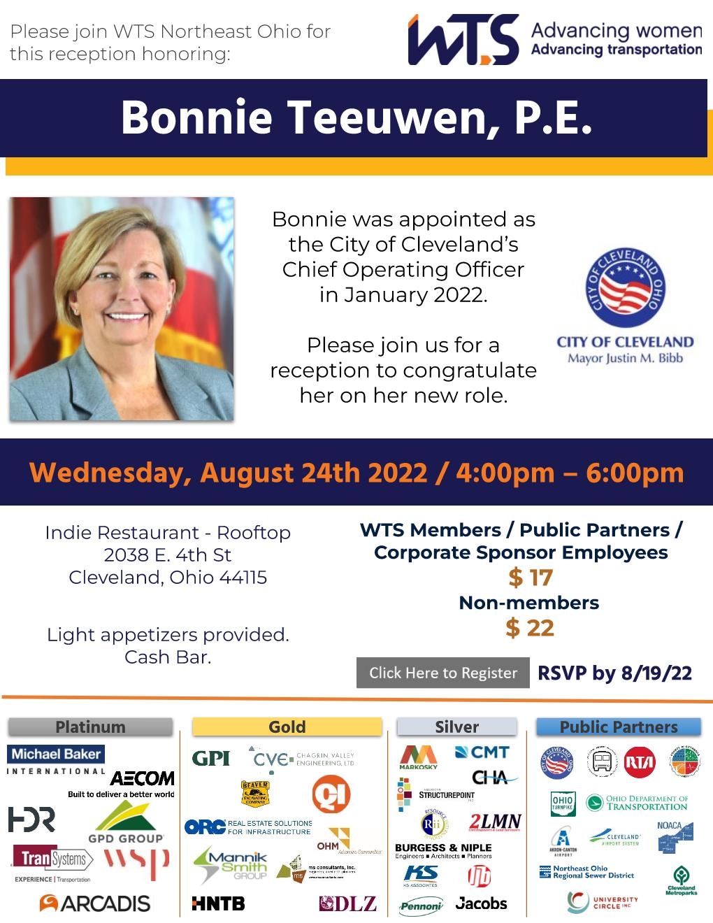 Bonnie Teeuwen Reception WTS